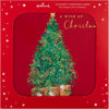 Xmas Tree & Wreath Pack of 16, 2 Designs Multipack Charity Christmas Cards
