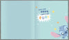 Unique Stitch Design for Girls 2nd Birthday Card