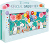 Spectacular 3D Party Dogs Scene Daughter Birthday Card