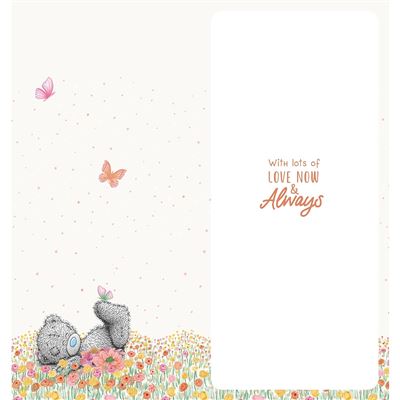 Bear And Butterflies Thank You Grandma Mother's Day Card
