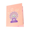 Flower Ferris Wheel Design Celebrate 3D Pop Up Greeting Card