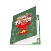 Santa & Holiday Icons Festive Pop Up Christmas Card