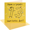 Fun Birthday Design 13th Birthday Card
