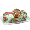 Santa’s Wreath of Joy Pop Up Christmas Card