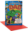 Incredible Dad Hulk Design Dad Father's Day Card