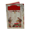 To a Dear Grandson and Partner Best Wishes Classic Design Christmas Card