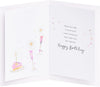 Cake and Glasses Design Birthday Card