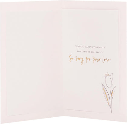 Tulip Design Sympathy Card
