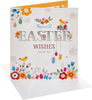 Floral with Chicks & Eggs Design Special Wishes Easter Card