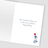 Bubbly Blossoms! Contemporary 60th Birthday Card