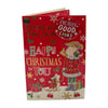 Especially For You Santa Pup & Snowflakes Christmas Card With Badge