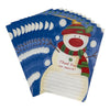 Pack of 20 Snowman Christmas Thank You Sheets With Envelopes