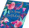 Insects and Florals Design RHS Birthday Card