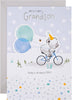 Cute Die Cut Illustrated Design Grandson Birthday Card