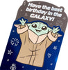 Star Wars Mandalorian Grogu Pop Up Design Birthday Card