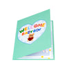 Bundle of Joy Welcome Baby Boy Pop Up Card