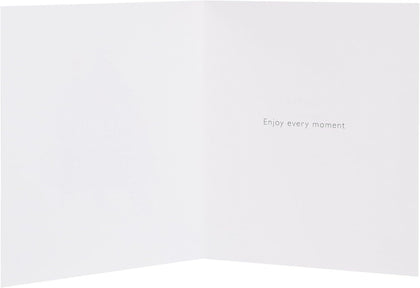 Person Decorating Xmas Tree Son Christmas Card