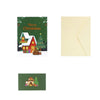 Jolly Santa & Fireplace Wonderland 3D Pop Up Christmas Card