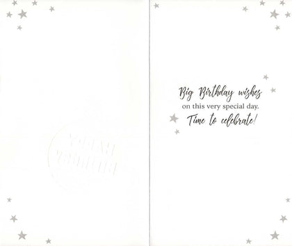 Embellished 50th Birthday Card