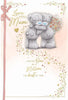Bears Hugging Love You Mum Luxury Handmade Mother's Day Card
