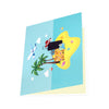 Vacation Mode 3D Travel Pop Up Card