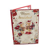 To a Special Mam and Grandad Festive Bears with Gifts Christmas Card