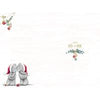 Bears With Candy Cane Special Couple Christmas Card