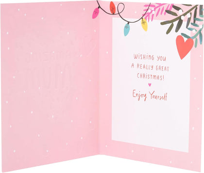 String Lights Amazing Mum Christmas Card
