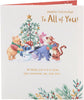 Disney Winnie the Pooh & Friends Design for All of You Christmas Card
