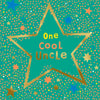Cool Star Design Uncle Birthday Card