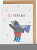 Superdad! Super Bear-Tastic! Father's Day Contemporary Card