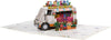 Truck Overflowing With Colorful Flowers 3D Pop Up Greeting Card