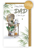 Cheers to You Dad Embellished Hand-finished Father's Day Card