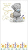 Bear With Basket Son Easter Card
