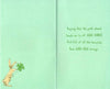Hare With Four Leaf Clover Embellished Good Luck Card