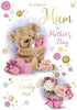 To A Special Mum Cute Teddy With Perfume Bottle Design Mother's Day Card
