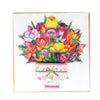 A Burst of Spring Tulip Bouquet 3D Pop Up Greeting Card