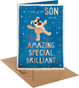 Boofle Dancing Son Birthday Card