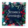 Flowers Design Season's Greetings Pack of 8 Christmas Cards