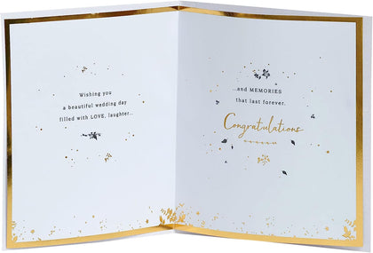 Botanical Design Wedding Congratulations Card