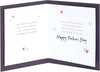 Hearts Design for Husband Father's Day Card