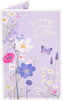 Flowers & Butterflies Design Sister Birthday Card