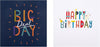 Multipack of 20 in 4 Colourful Designs Birthday Cards