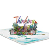 Thinking of You 3D Pop Up Greeting Card