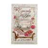 Happy Mother's Day Especially For You Foil Printed Sofa Design Open Card