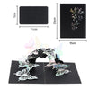 Black Butterfly 3D Pop Up Greeting Card