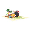 Vacation Mode 3D Travel Pop Up Card
