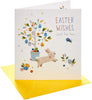 Button Box Bunny Design Just For You Easter Card