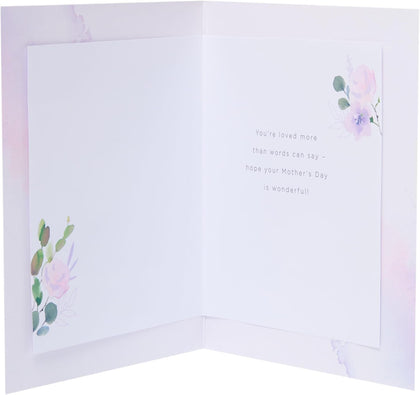 Flowers In Vase For Grandma Mother's Day Card