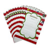 Pack of 20 Christmas Baubles Thank You Sheets With Envelopes